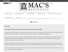 Tablet Screenshot of macswarehouse.ie
